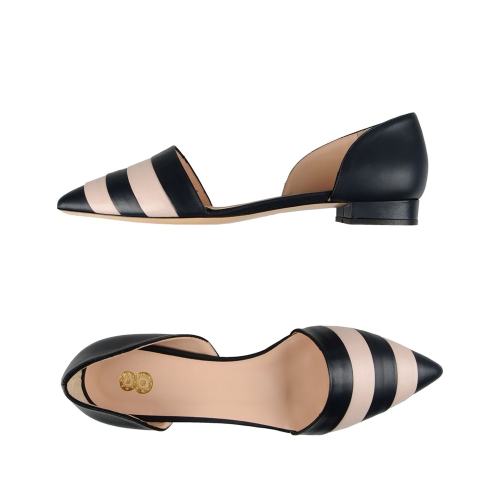 💞Unique!”8" ballet flats, size 9, Made in Italy!!